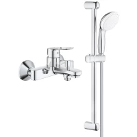 Смеситель для ванны Grohe BauLoop 23603000 + 27924001