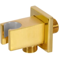 Подключение для душевого шланга с держателем Remer 337QBG