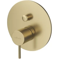 Смеситель для ванны Cezares Leaf LEAF-VDIM-L-SR