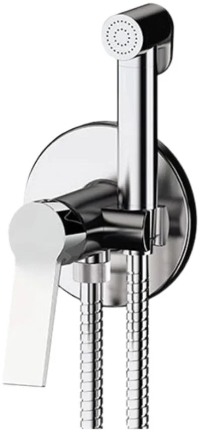 Гигиенический душ Remer Slash SL65W со смесителем, хром гигиенический душ со смесителем veragio