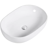 Раковина-чаша beWash Lusso BK6040CT040 60x40 см, накладная, белый