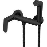 Гигиенический душ Splenka S41.51.06 со смесителем, черный матовый