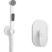 Гигиенический душ WasserKRAFT Mindel A85056 со смесителем, белый