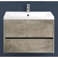 Тумба под раковину Art&Max Family FAMILY-750-2C-SO-CV 73,7 см, подвесная, цемент