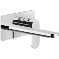 Смеситель для раковины Nobili Yo YO126198/1CR встраиваемый, без донного клапана, хром