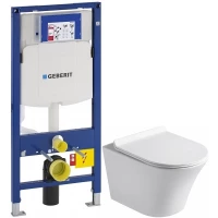 Комплект подвесной унитаз MEER MR-2104 + система инсталляции Geberit 111.300.00.5