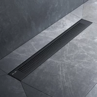 Душевой трап (лоток) Am.Pm PrimeFlow W02SC-P11-060-01BM 59,4 см, с решеткой, перфорированный, черный матовый