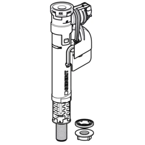 Изображение товара впускной клапан 1/2" подвод воды снизу, тип 360 geberit 281.208.00.1