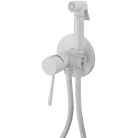 Гигиенический душ Remer Minimal N65BO со смесителем, белый матовый