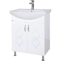 Тумба белый глянец 55,2 см Bellezza Элеганс 4638609240013