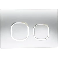 Кнопка смыва Arrow AHM001B  для инсталляции, хром/матовый хром/хром