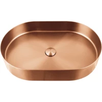 Раковина-чаша AltroBagno Eterno AltroBagnoEterno001027RaSp 59,6x39,6 см, накладная, медь матовая
