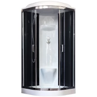 Душевая кабина 100x100x217 см Royal Bath RB100HK6-BT-CH прозрачное