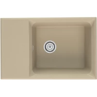 Кухонная мойка Point Этна PN3012BG 78x50 см, светло-бежевый