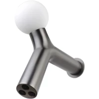 Верхний душ Bronze De Luxe Liberty 501GM-L 50 мм, с кронштейном, графит