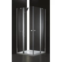Душевой уголок Cezares Elena 90x90 см прозрачное стекло ELENA-W-A-22-90-C-Cr