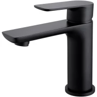 Смеситель для раковины Abber Weiss Insel AF8010B черный матовый