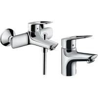 Комплект смесителей Hansgrohe Novus Loop 71340000 + 71080000