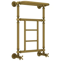 Полотенцесушитель водяной 660x400 состаренная бронза Сунержа Ренессанс 1452 05-0282-6640