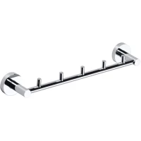 Планка с крючками Bemeta Omega 104105112 для ванны, хром