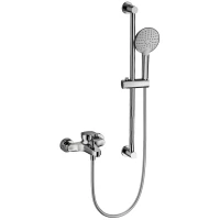 Смеситель для ванны Wonzon & Woghand WW-C2501-CR с душевым гарнитуром, хром