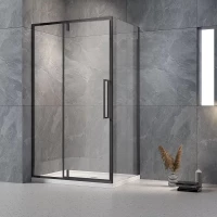 Душевой уголок 100x80 см Veconi Rovigo RV034B-10080-01-C7 прозрачное