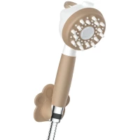 Душевой гарнитур Lemark LM8152PS 3 режима, для животных, белый/бежевый