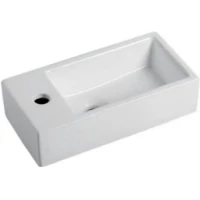 Раковина Gappo GT706R 40,5x20,5 см R, рукомойник, белый