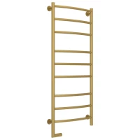Полотенцесушитель электрический 1200x500 золотой матовый МЭМ левый Сунержа Галант 2.0 032-5200-1250