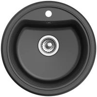 Кухонная мойка Ewigstein антрацит Antik R50