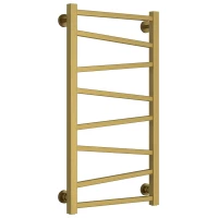 Полотенцесушитель водяной 800x400 состаренная латунь Сунержа Сирокко 051-0253-8040