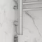 Полотенцесушитель электрический 1200x400 сатин МЭМ левый, перемычка выгнутая Сунержа Богема 3.0 071-5802-1240 - 3