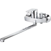 Смеситель для ванны Viko V-4315 универсальный, с душевым гарнитуром, хром