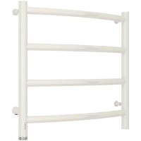 Полотенцесушитель электрический 500x500 белый глянец МЭМ левый Сунержа Галант 4.0 12-0830-5050