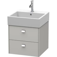Тумба бетонно-серый матовый 48,4 см Duravit Brioso BR415201007