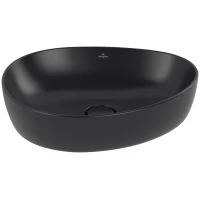 Раковина-чаша Villeroy & Boch Antao 4A7351R7 51x40 см, накладная, черный матовый