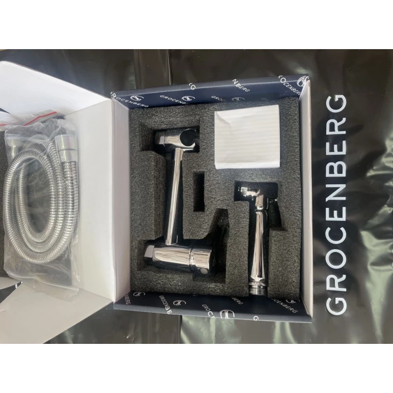 Гигиенический душ Grocenberg GB103NCR со смесителем, хром