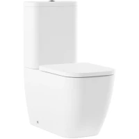 Унитаз-компакт Lavinia Boho One 33022040 + 33023050 + 33290200 с сиденьем микролифт, белый