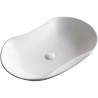 Раковина-чаша Ceruttispa CR7031 67x41,5 см, накладная, белый