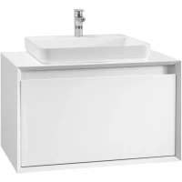 Тумба белый глянец 90 см Belux Валенсия НП 90-02 4810924244277