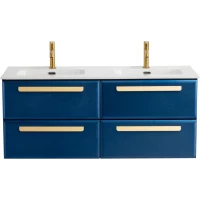 Тумба под раковину Cezares Eco ECO-CER-N-1200-4C-SO-2-SPF-P 120 см, подвесная, Sapfiro