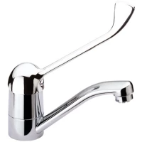 Смеситель для раковины без донного клапана Remer Kiss K11GLL