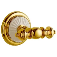 Крючок Boheme Palazzo 10106 двойной, для ванны, золотой