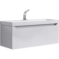 Тумба белый глянец 100 см Aqwella 5 Stars Verona Ver.01.10/W