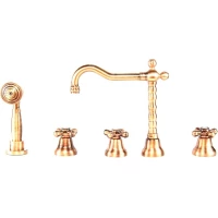 Смеситель на борт ванны Webert Armony AM730402060