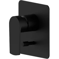 Смеситель для ванны Newform Haka 72070E.01.093 встраиваемый, черный матовый