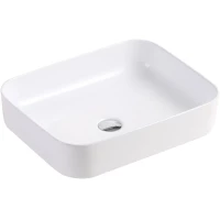 Раковина-чаша WesnaArt Kubus 3010-KUB13 51x39,5 см, накладная, белый