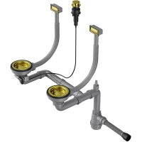 Сифон для кухонной мойки Omoikiri WK-2-A-LG 4956495 3 1/2