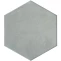 Плитка 24033 Флорентина серый глянцевый 20x23,1