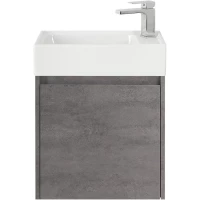 Тумба Cemento Grigio 49,4 см BelBagno Kraft KRAFT MINI-500/260-1A-SO-CG-L